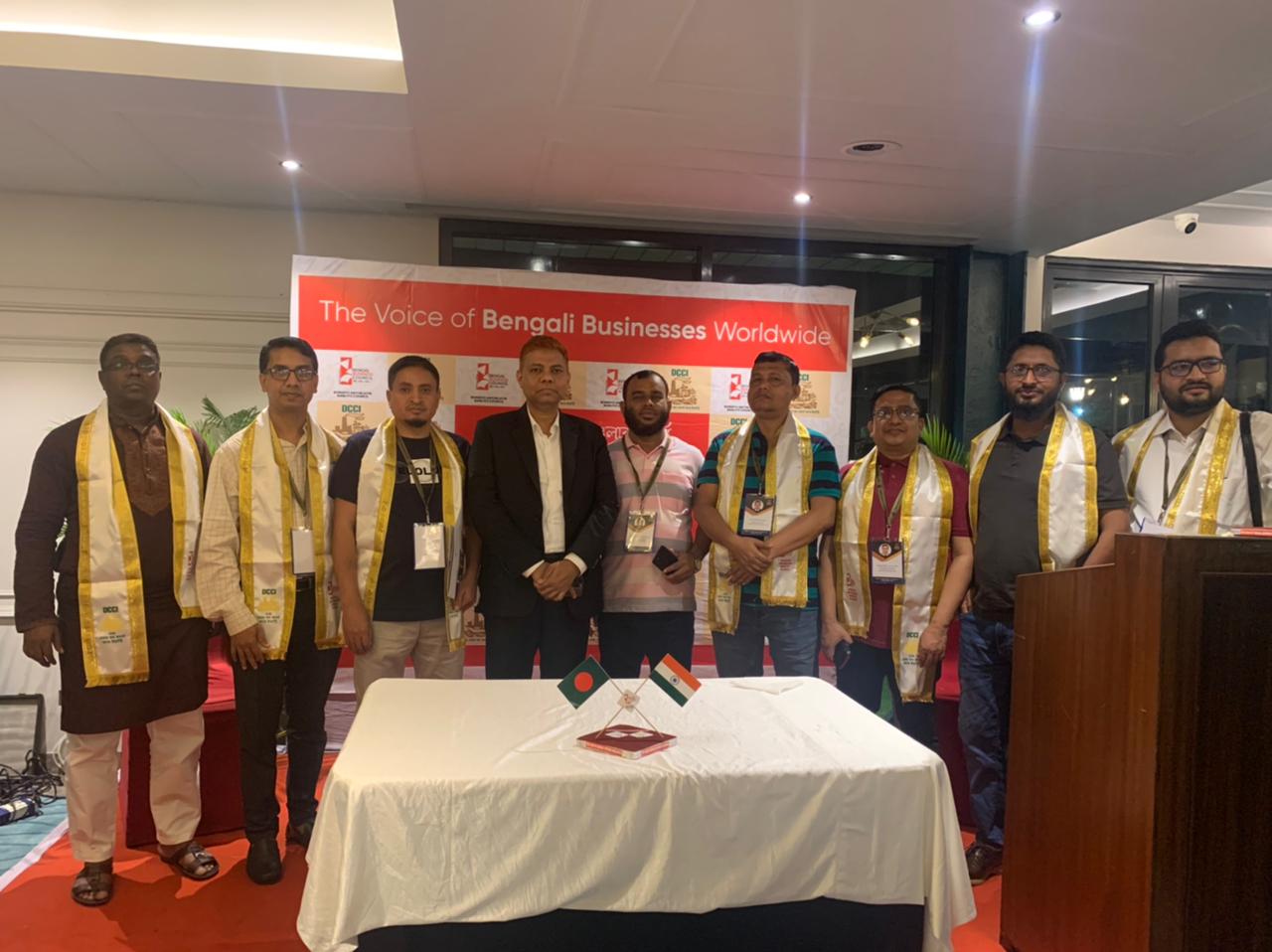 Md. Shamsul Arif, The First Secretary (Commercial), Deputy High Commission of Bangladesh in Kolkata , was present at the signing ceremony of the Business Agreement jointly organized by the Dhaka Chamber of Commerce and Bengal Business Council.